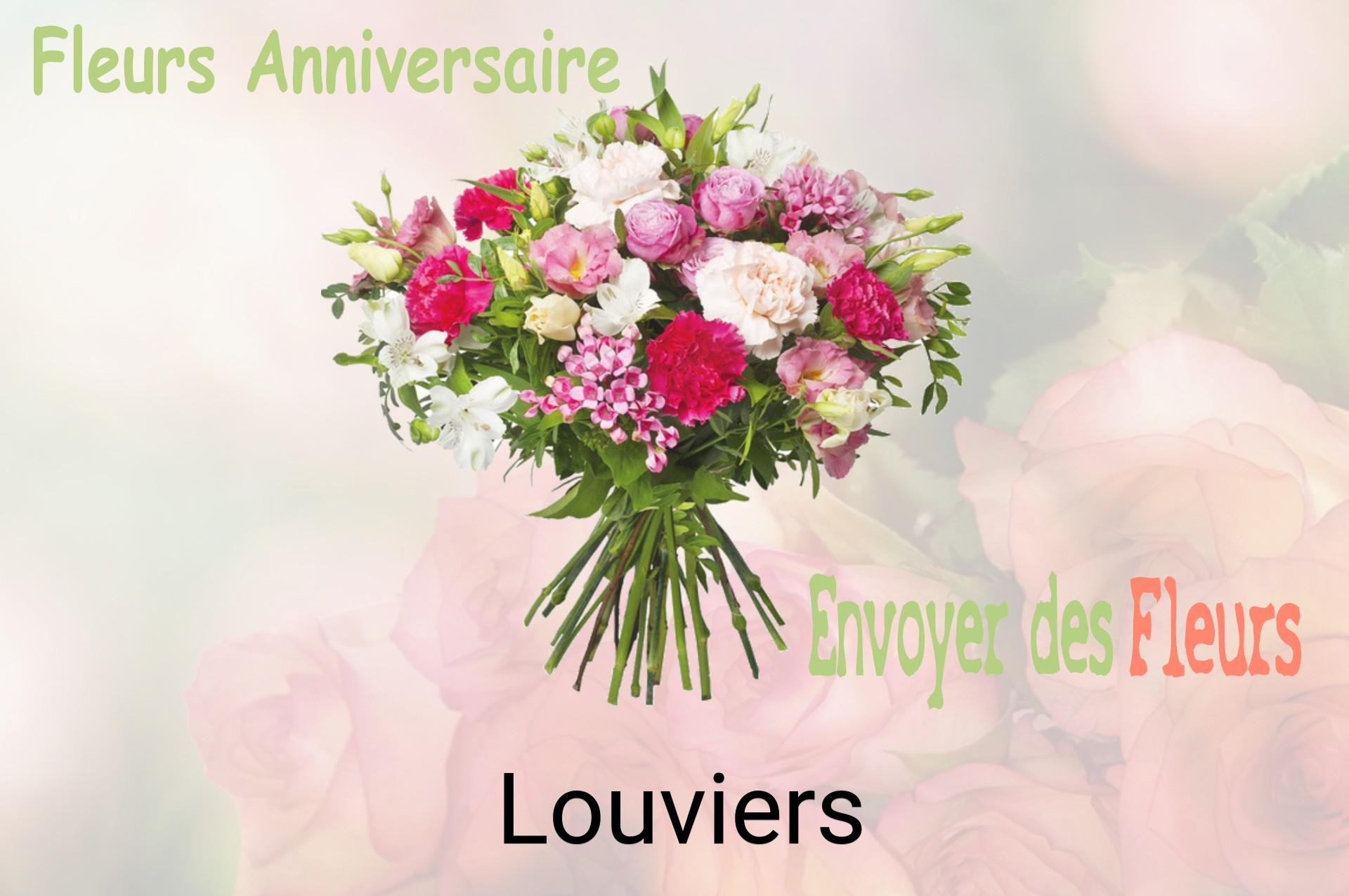 Bouquet de fleurs d’anniversaire livré à Louviers